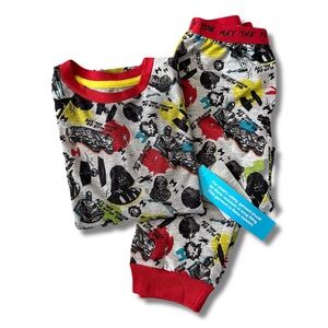 Disney Boys Star Wars Pajama Set Size 7/8